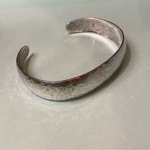 James Avery. Used. Retired Divina Cuff silver bracelet. S/M.